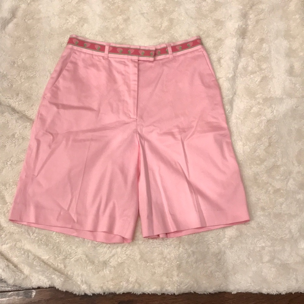 Like new Pink Lilly Pulitzer Bermuda shorts